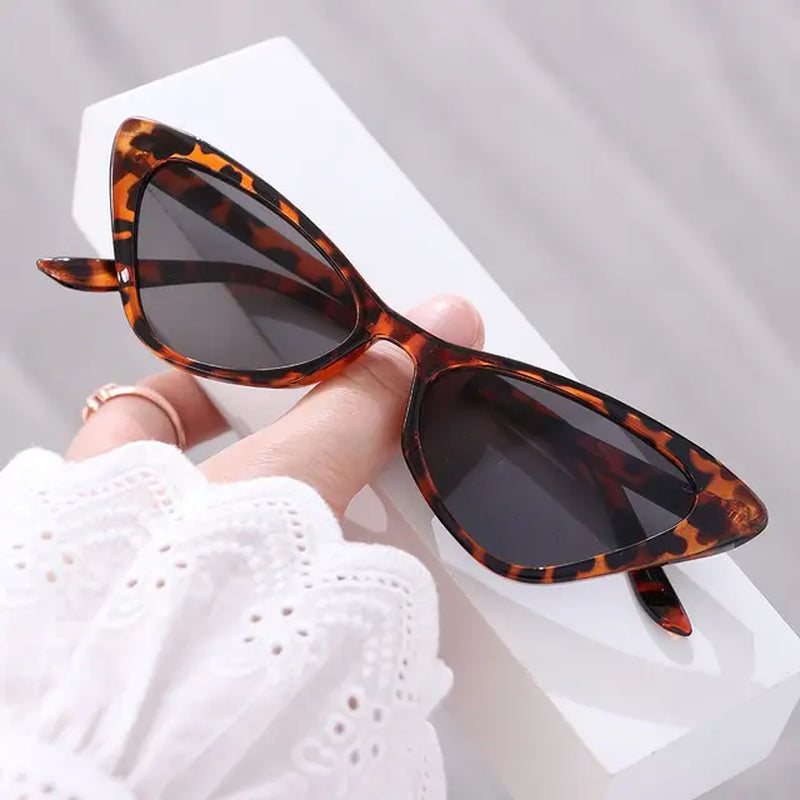 Brand Cat Eye Sunglasses Woman Fashion Designer Vintage Gradient Sun Glasses Female UV400 Outdoor Ladies Shades Oculos De Sol