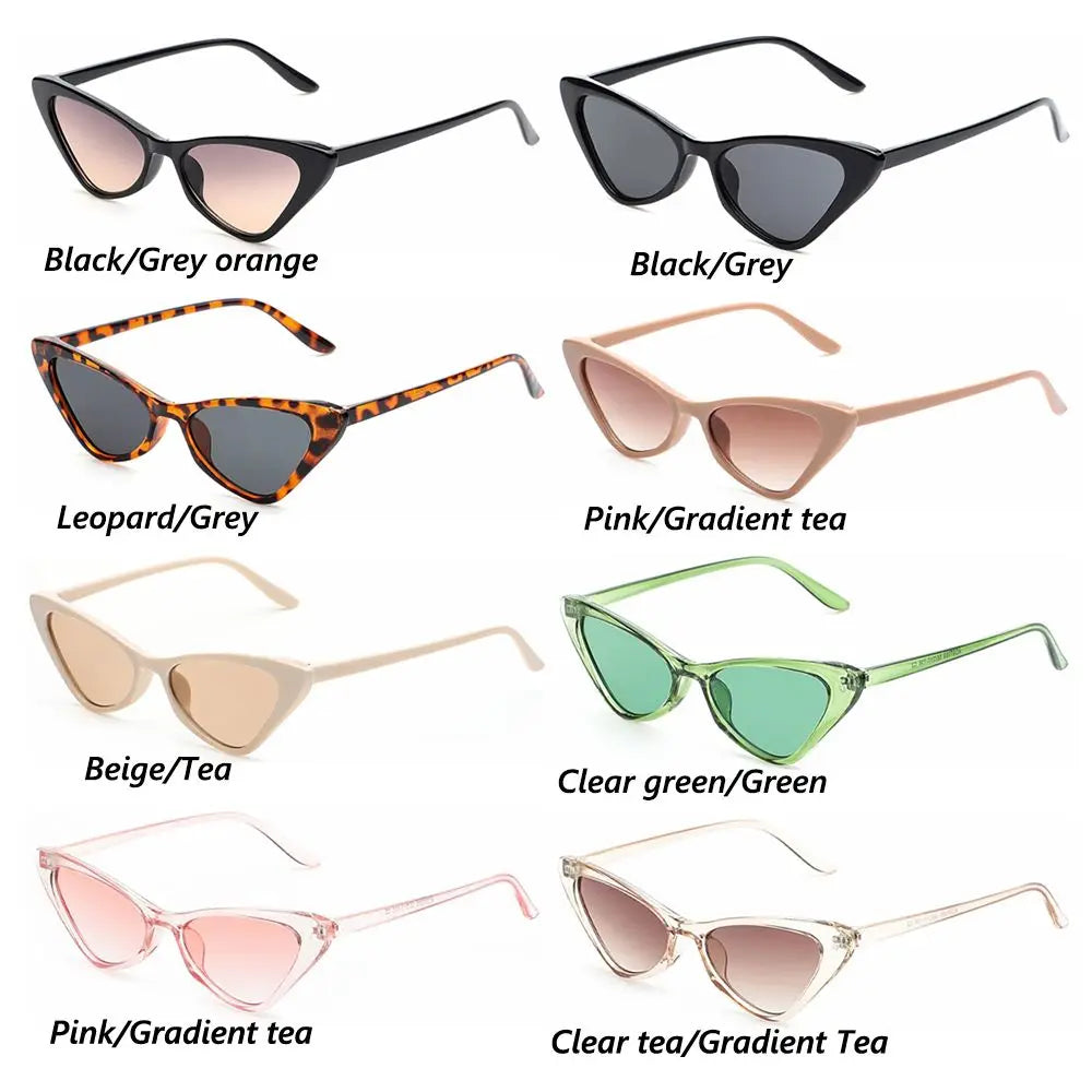 Brand Cat Eye Sunglasses Woman Fashion Designer Vintage Gradient Sun Glasses Female UV400 Outdoor Ladies Shades Oculos De Sol